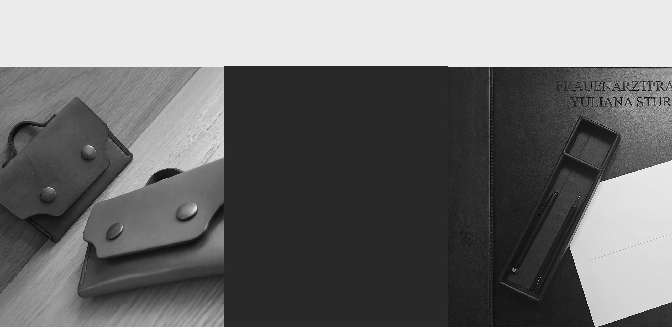 Büro-Lederaccessoires